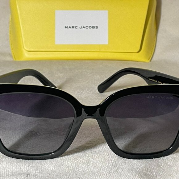 Marc Jacobs MARC 658/S (O8AWJ) Polarized Sunglasses – Women’s 53 19 145 Square - Picture 2 of 5